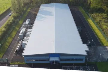 Commercial roofing project